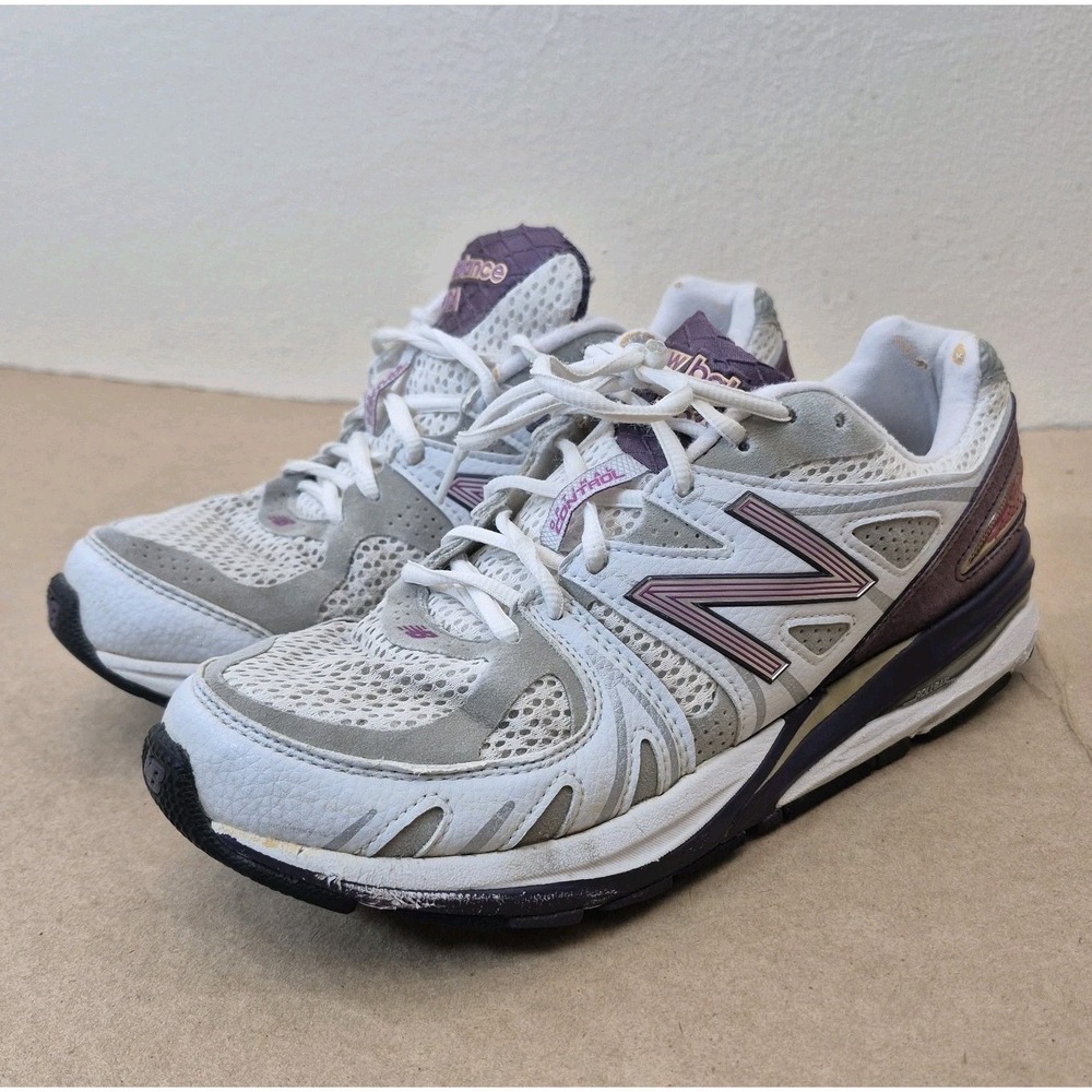 New Balance 1540 Made in USA Womens 10 Running Shoes White Purple